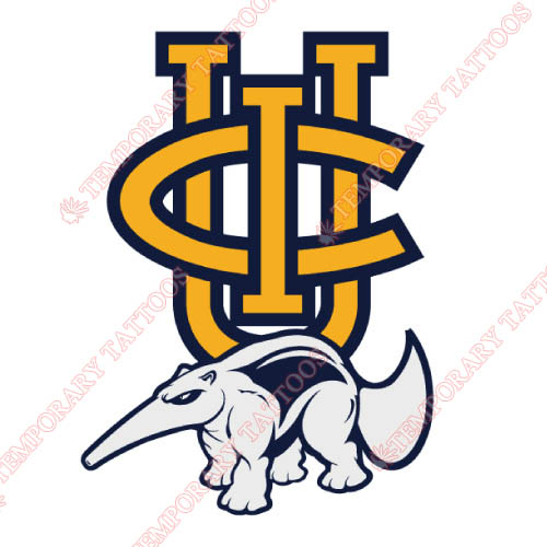 UC Irvine Anteaters Customize Temporary Tattoos Stickers NO.4211